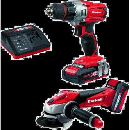 Einhell 4257211 Kit d'outils TE-TK 18 Li (CD+AG)