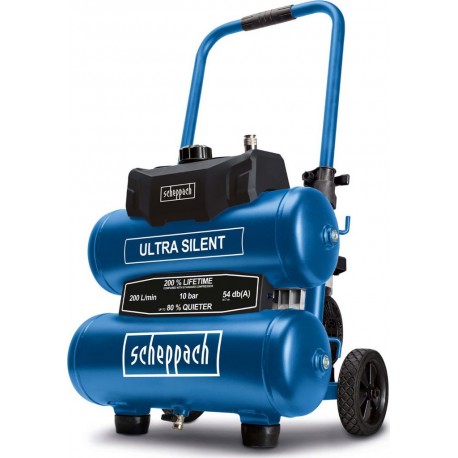 Scheppach 5906145901 HC20Si Twin Compressor 20L