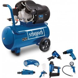 Scheppach Compresseur HC55DC avec accessoires