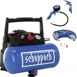Scheppach 5906153901 HC06 Compresseur + Accessoires