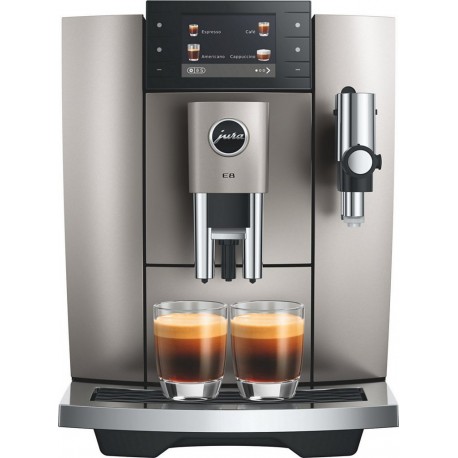 JURA Expresso Broyeur E8 Midnight Silver (ED)