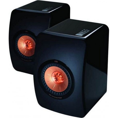 KEF Enceinte bibliothèque LS50 Noir
