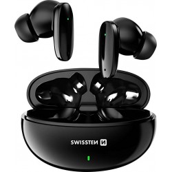 Swissten Ecouteurs Écouteurs Bluetooth TWS Boitier USB-C