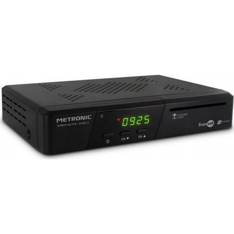 Metronic Décodeur TNT Décodeur satellite terbox HD PVR Ready p