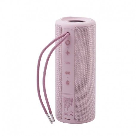 Qilive Enceinte portable - Bluetooth - Rose - Q1530