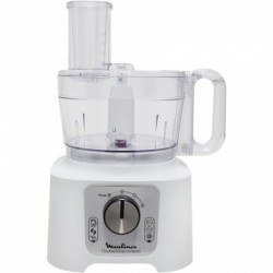 Moulinex Robot multifonction FP544110 Double Force Compact blanc/silv