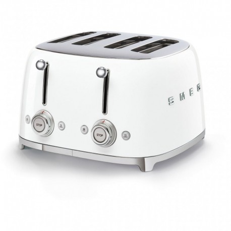 Smeg Grille-pain TSF03WHEU Blanc