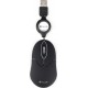 NGS OPTICAL MOUSE RETRACTABLE CORD SIN BLACK