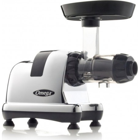 Omega j8228c chromé - extracteur de jus horizontal