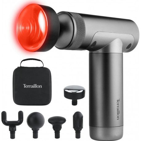 Terraillon Pistolet de massage 5 embouts